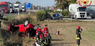 La Guida - Auto fuori strada a Marene, un ferito grave