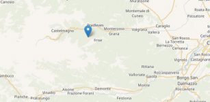 La Guida - Terremoto di magnitudo 2.1 a Pradleves