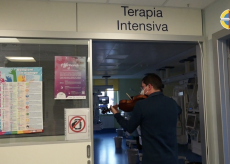 La Guida - Un violinista nel reparto di Terapia intensia neonatale (video)