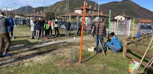 La Guida - Piantati cinque cachi selvatici per ricordare i “ragazzi delle stelle”