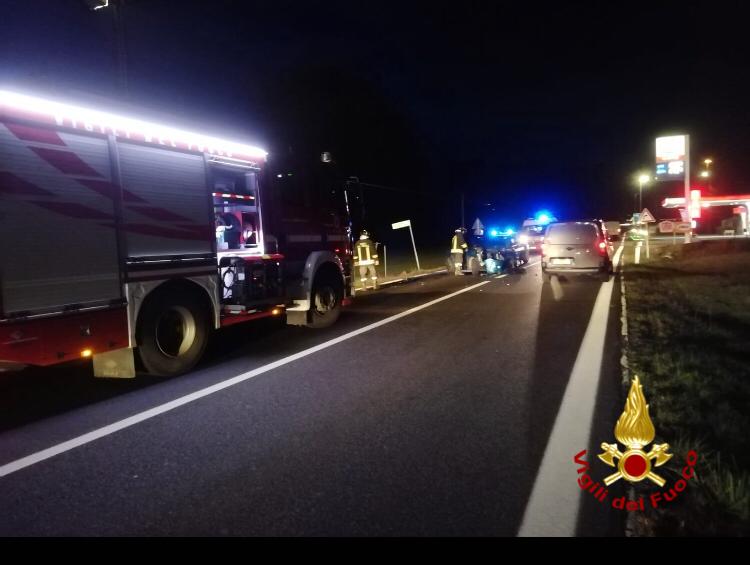 Incidente in via Cuneo, alle porte di Mondovì