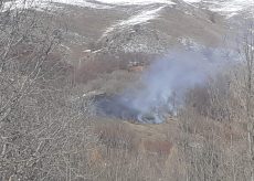 La Guida - Domato dopo tre ore un incendio a Desertetto di Valdieri