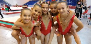 Le allieve della Cuneoginnastica nella finale nazionale La Guida - Le allieve della Cuneoginnastica nella finale nazionale