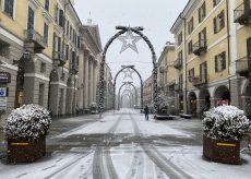 La Guida - La pianura del Cuneese si è svegliata sotto la neve