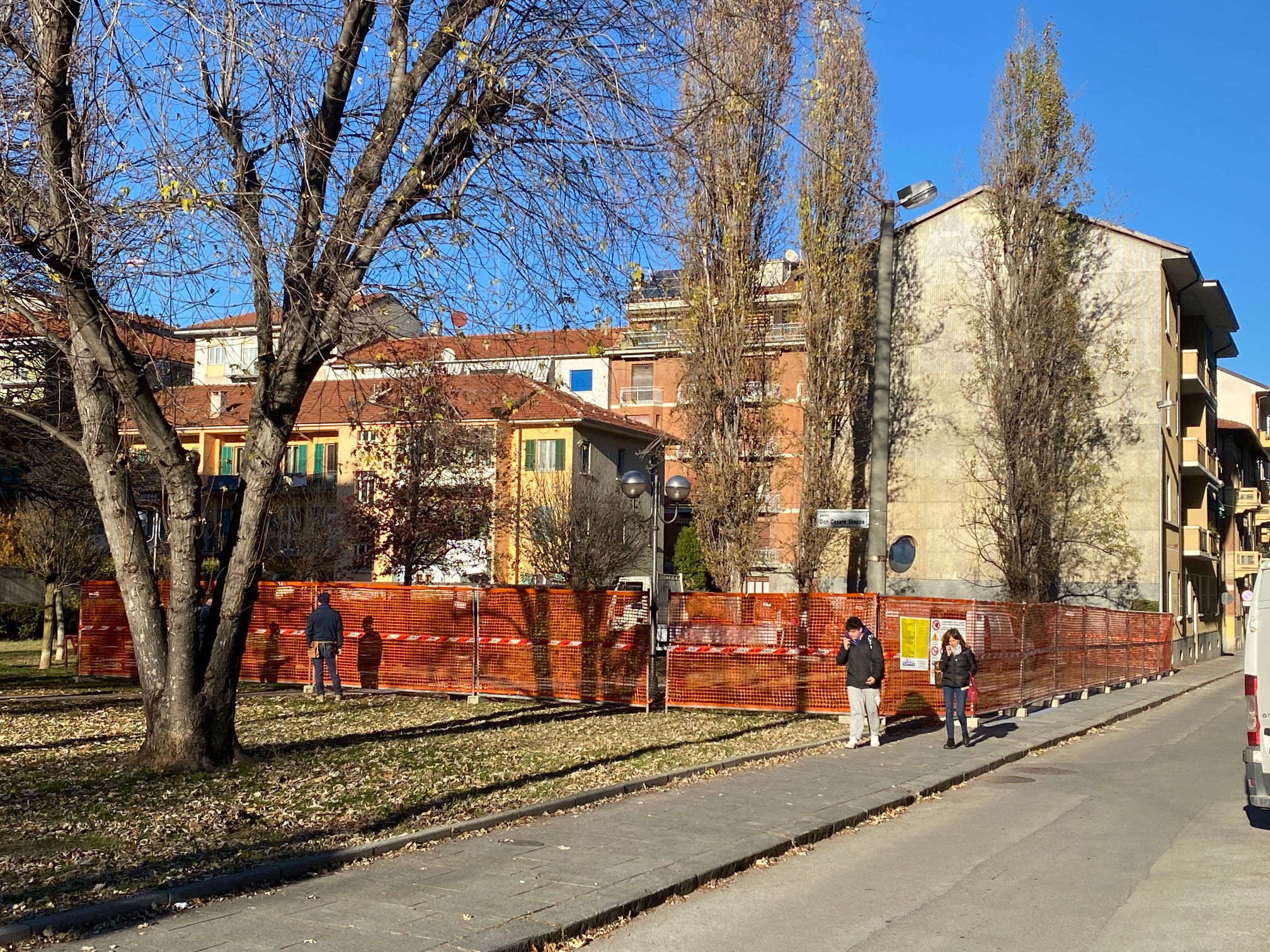 Lavori ai giardini Stoppa: nessuna costruzione ma un parco giochi