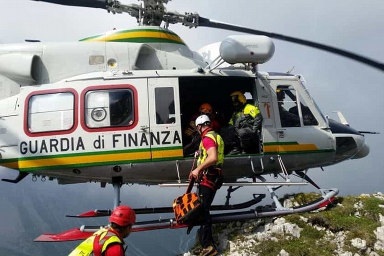 27 feriti o dispersi in montagna salvati dai finanzieri del soccorso alpino