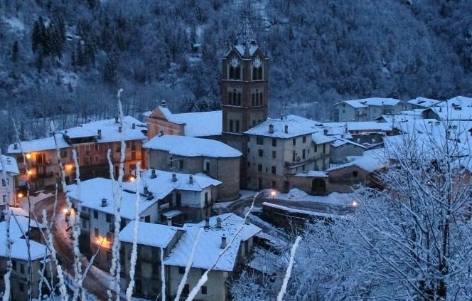 Melle - veduta invernale