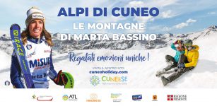 La Guida - L’immagine di Marta Bassino per la promozione delle Alpi di Cuneo