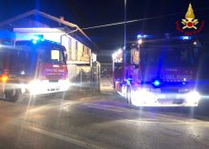 La Guida - Incendio in una casa da una caldaia a legna a Busca