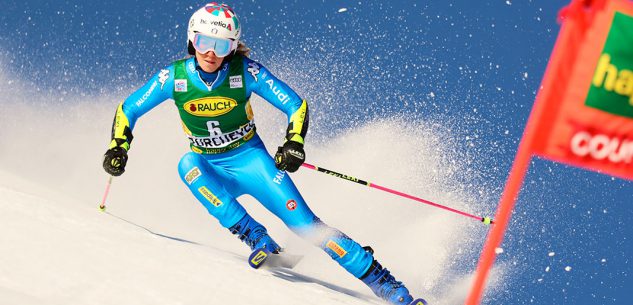 La Guida - Marta Bassino in gara nel Gigante sulla pista di Are