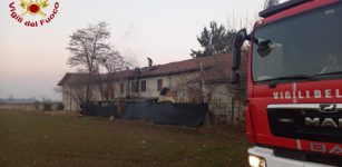 La Guida - Incendio a una canna fumaria a Villafalletto
