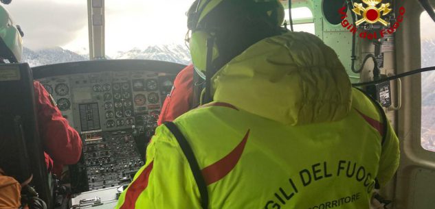 La Guida - Alpinista in difficoltà soccorso a Vinadio (video)