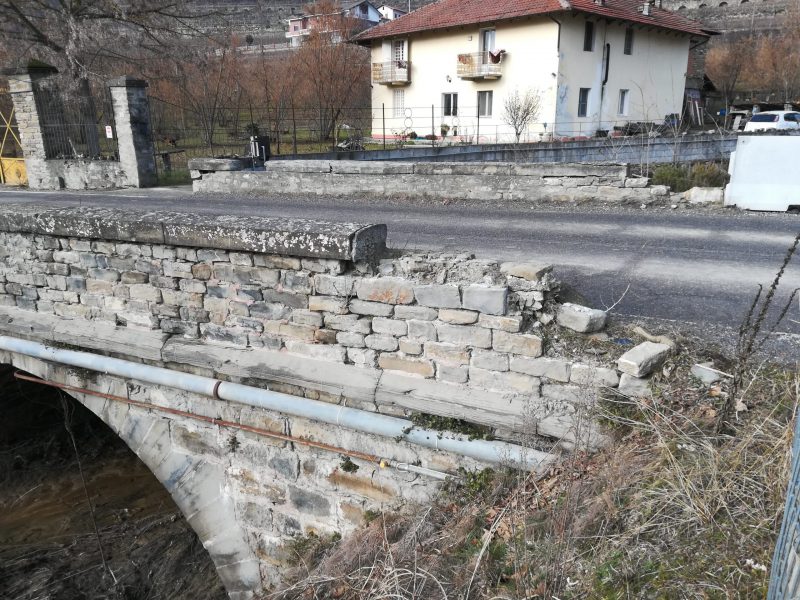 Progetto per la sistemazione di un ponte a Cortemilia