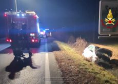 La Guida - Auto fuori strada alle porte di Torre San Giorgio