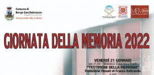 La Guida - Ciclo di eventi a Borgo in occasione della Giornata della Memoria