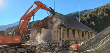 La Guida - Demolita la caserma dei Sapeurs pompiers