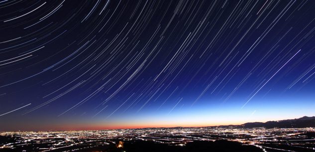 La Guida - Il cielo profondo della valle Grana visto da Montemale di Cuneo