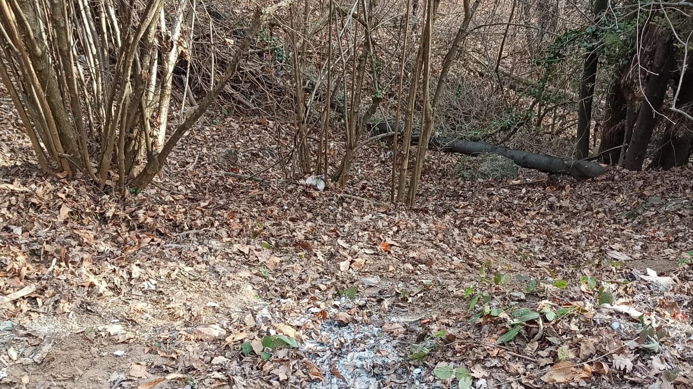 Rifiuti lungo una strada a Sant’Anna di Bernezzo, individuato il responsabile