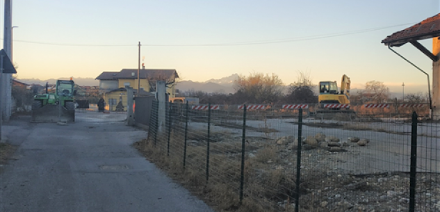 La Guida - Beinette, via Stazione chiusa per lavori