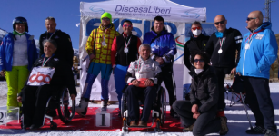 La Guida - Aldo Baudino due volte sul podio nella Coppa Italia di sci paralimpico