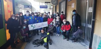 La Guida - Flashmob “Vogliamo un treno per l’Europa”