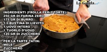 La Guida - Tarte tatin con pasta frolla (video)