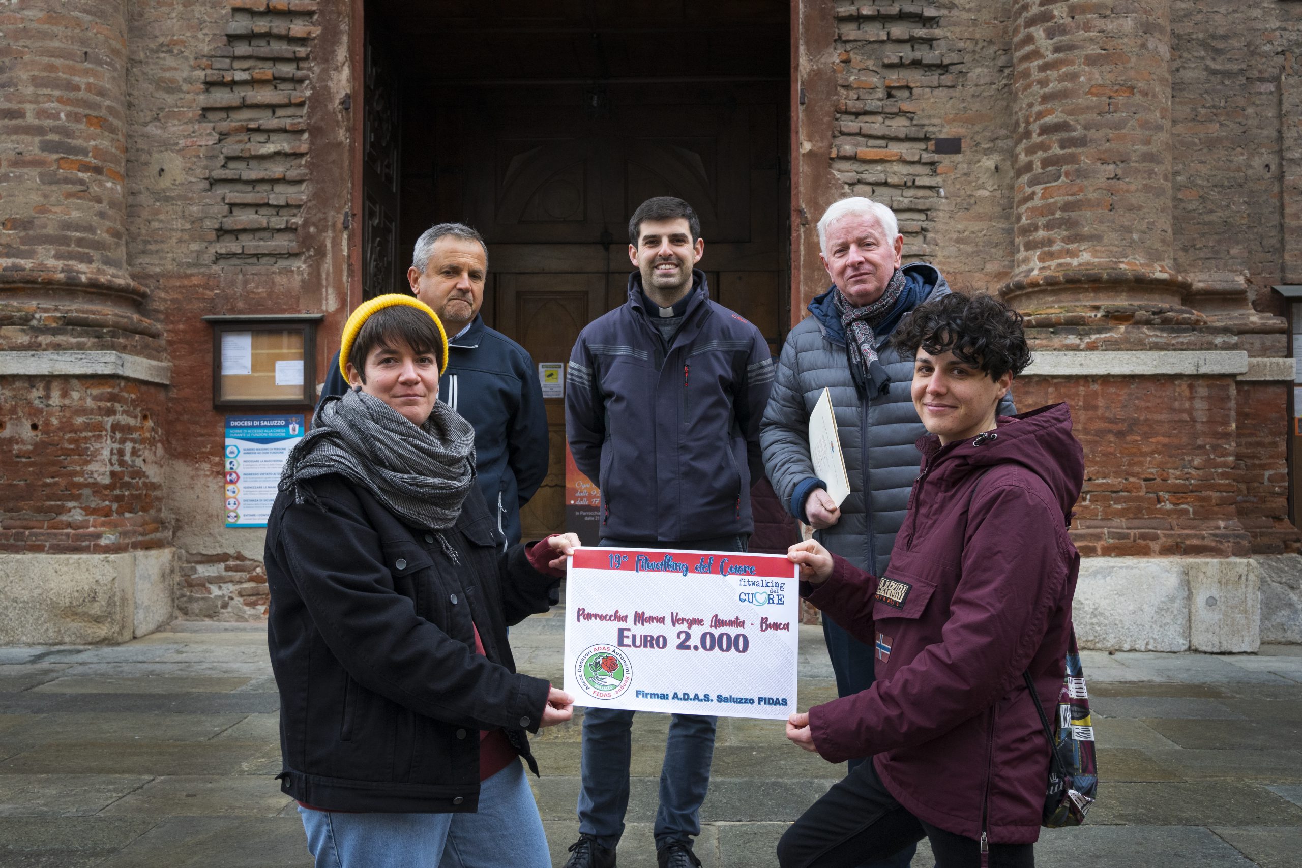 Busca, beneficenza del gruppo dei donatori di sangue Adas