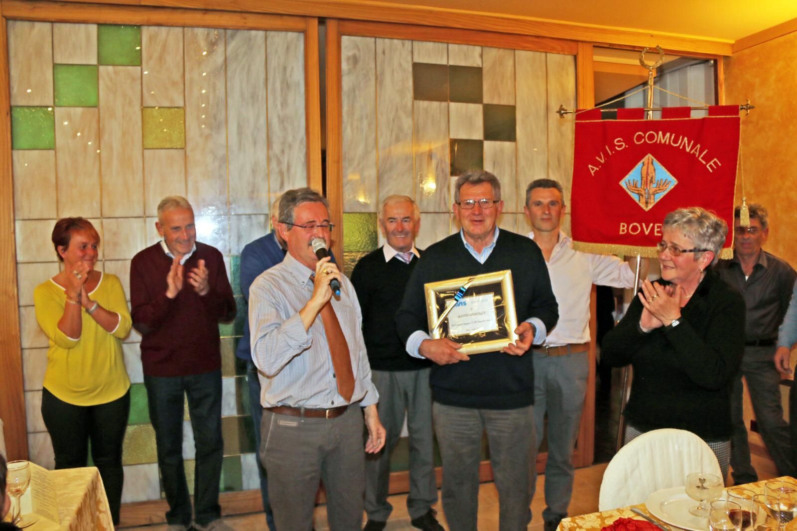 Boves, Matteo Giubergia: 70 anni e 221 donazioni di sangue