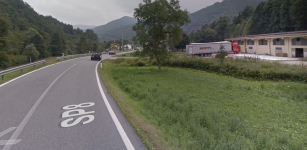 La Guida - Scontro frontale sulla strada provinciale della valle Varaita