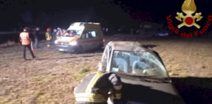 Due auto fuori strada nella notte a Busca e Revello La Guida - Due auto fuori strada nella notte a Busca e Revello