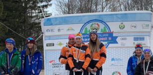 Oro tricolore per Matilde Giordano, Fabiola Miraglio Mellano e Carlotta Gautero La Guida - Oro tricolore per Matilde Giordano, Fabiola Miraglio Mellano e Carlotta Gautero