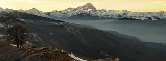 Tramonto in rosa a Valmala
