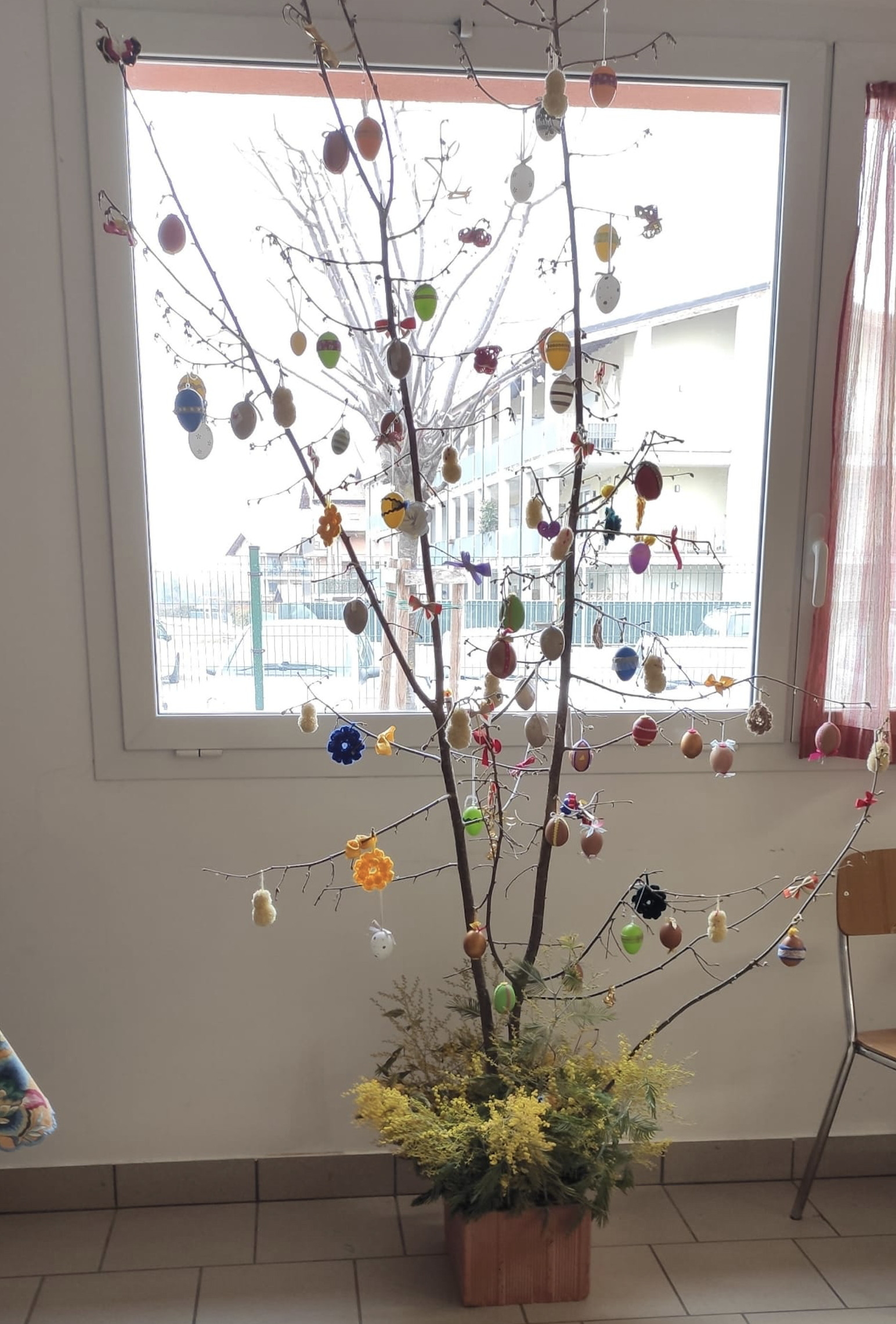 Albero “pasquale” al Centro d’incontro n.3