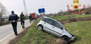 La Guida - Auto fuori strada a Pogliola