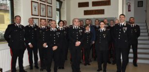 La Guida - Il generale Marzo in visita ai Carabinieri Forestali di Cuneo