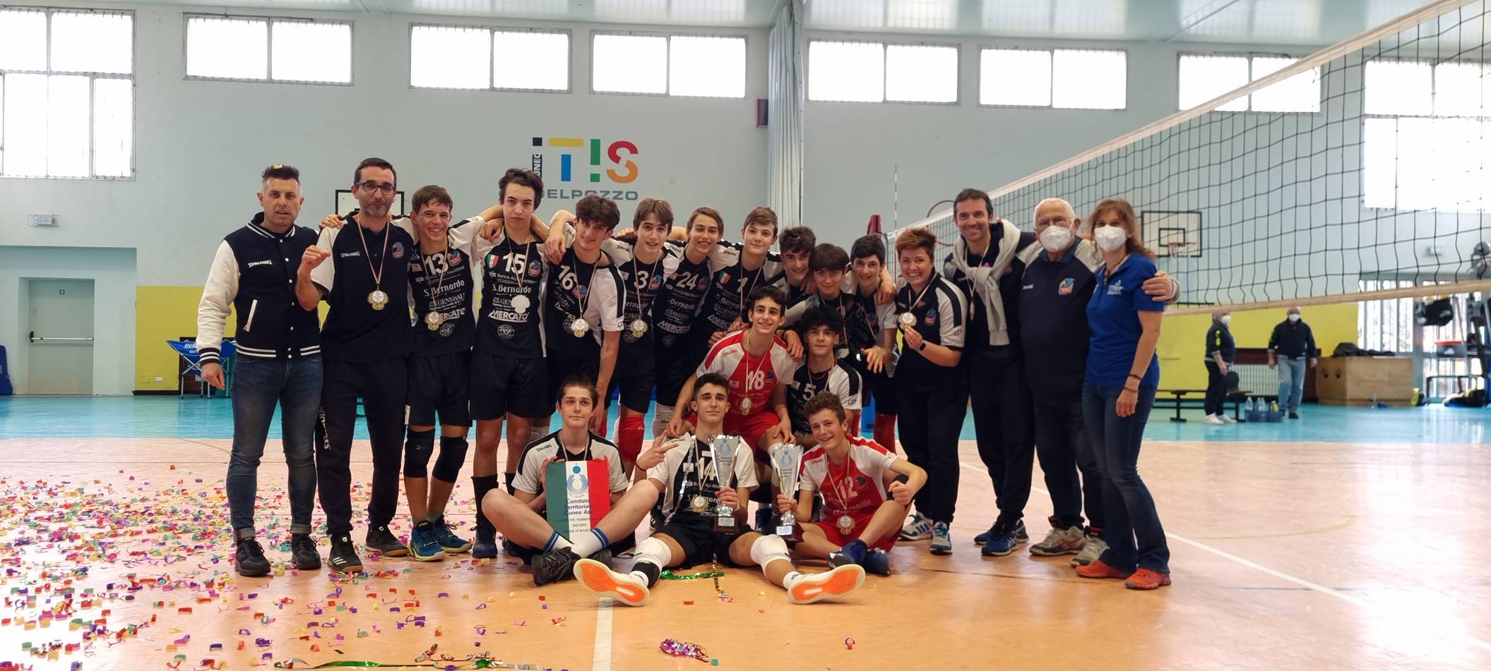 Giovanili Cuneo Volley: la Rossa U15 è campione territoriale, 5° posto per la Bianca
