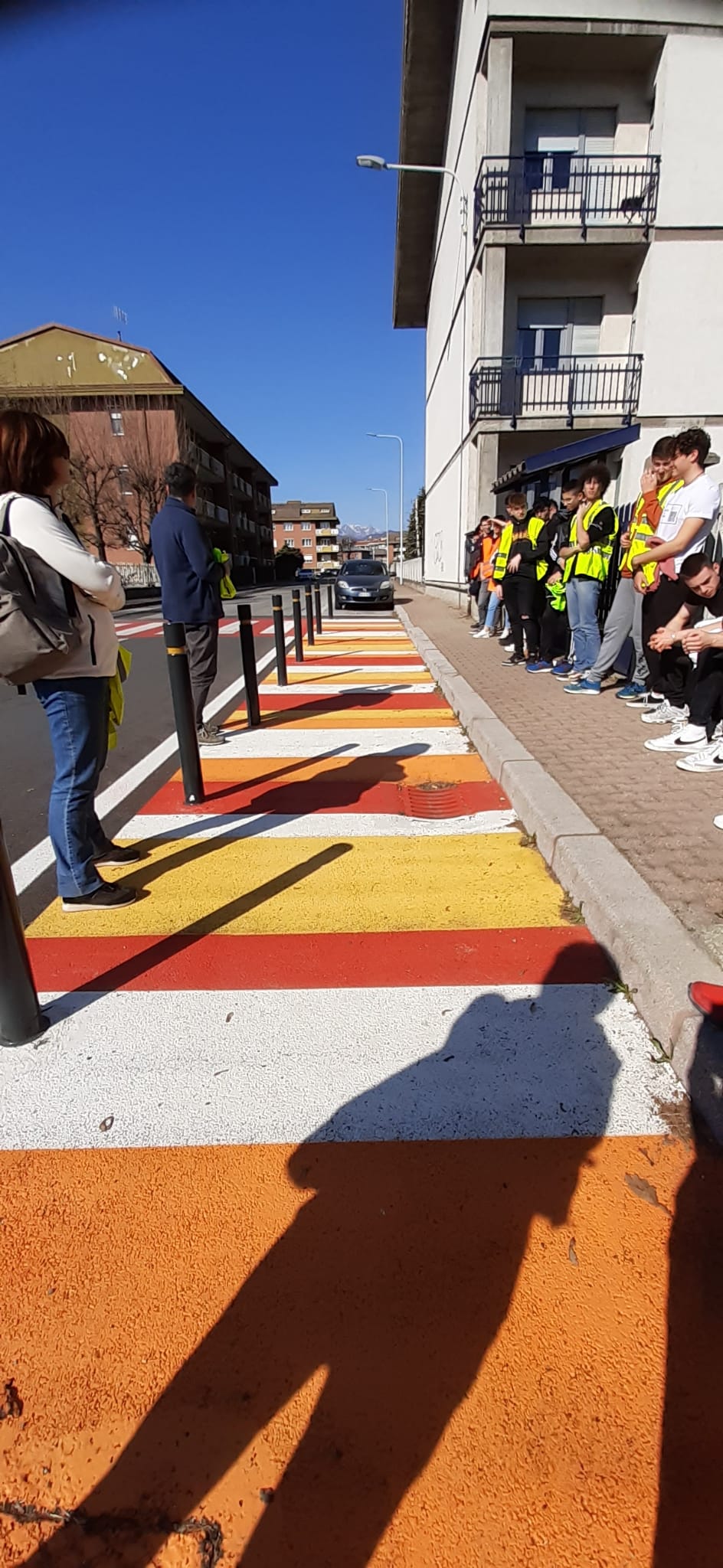 Studenti geometri in visita al quartiere San Paolo