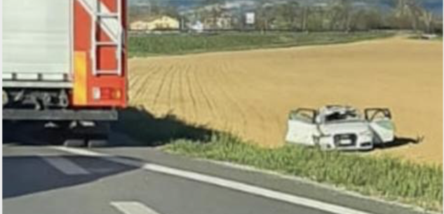 La Guida - Fuori strada vicino al casello autostradale a Mondovì