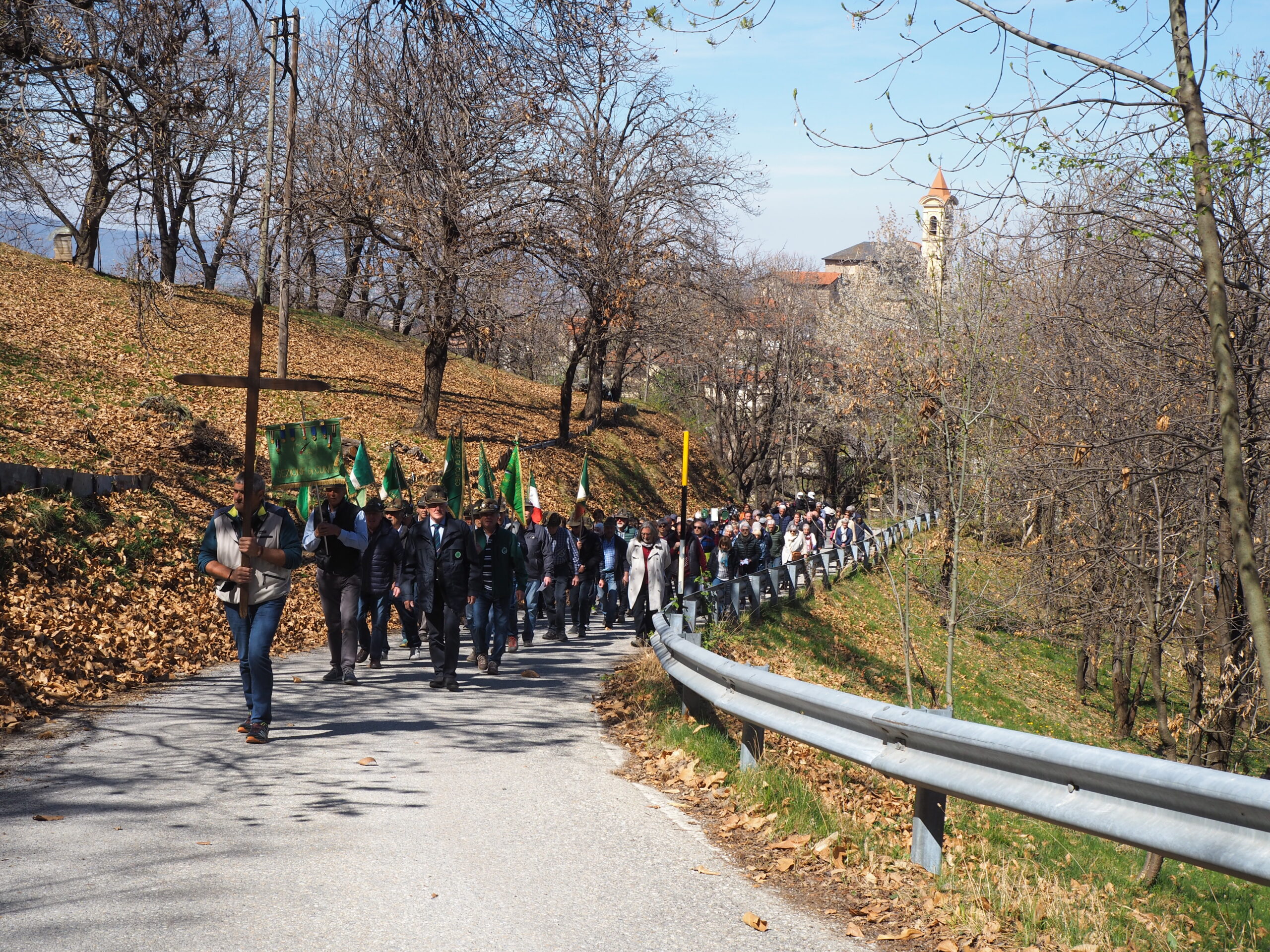 Madonna degli Alpini, la Via Crucis della domenica delle Palme
