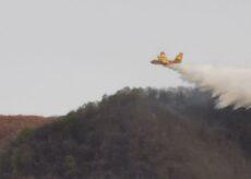 La Guida - Presidio dei vigili del fuoco a controllo dell’incendio in valle Bronda