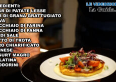 La Guida - Crepe di patate con trota salmonata (video)