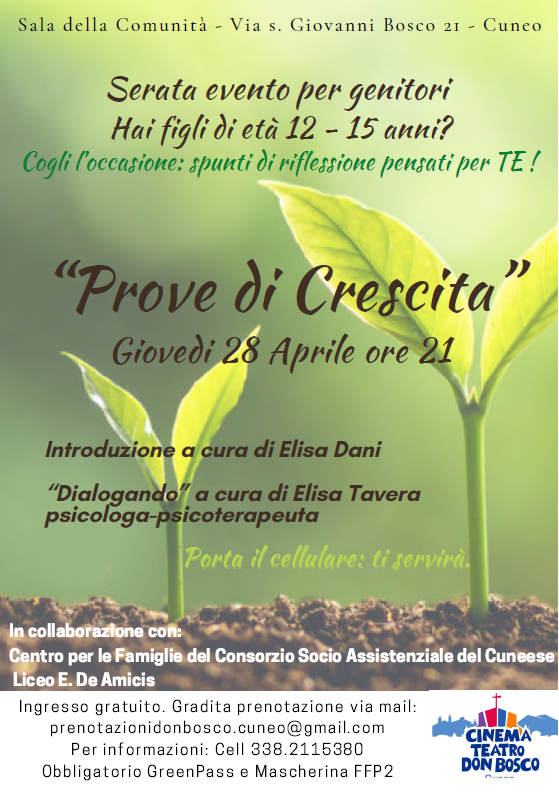 “Prove di crescita” per genitori di figli adolescenti