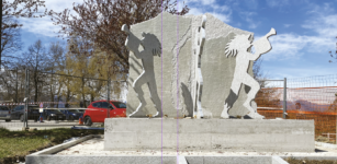 Inaugurazione del monumento al Bersagliere La Guida - Inaugurazione del monumento al Bersagliere