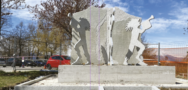 La Guida - Inaugurazione del monumento al Bersagliere