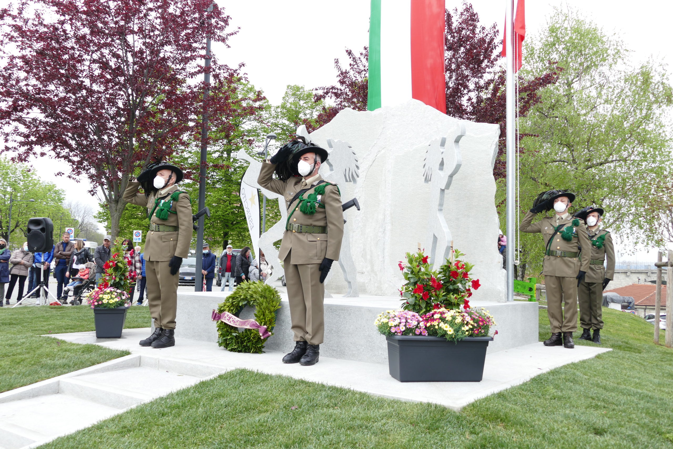 Inaugurato il monumento al Bersagliere