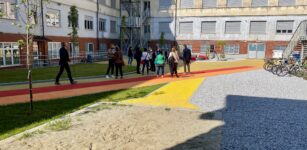 La Guida - Cuneo, inaugurato il cortile condiviso liceo De Amicis-scuola media