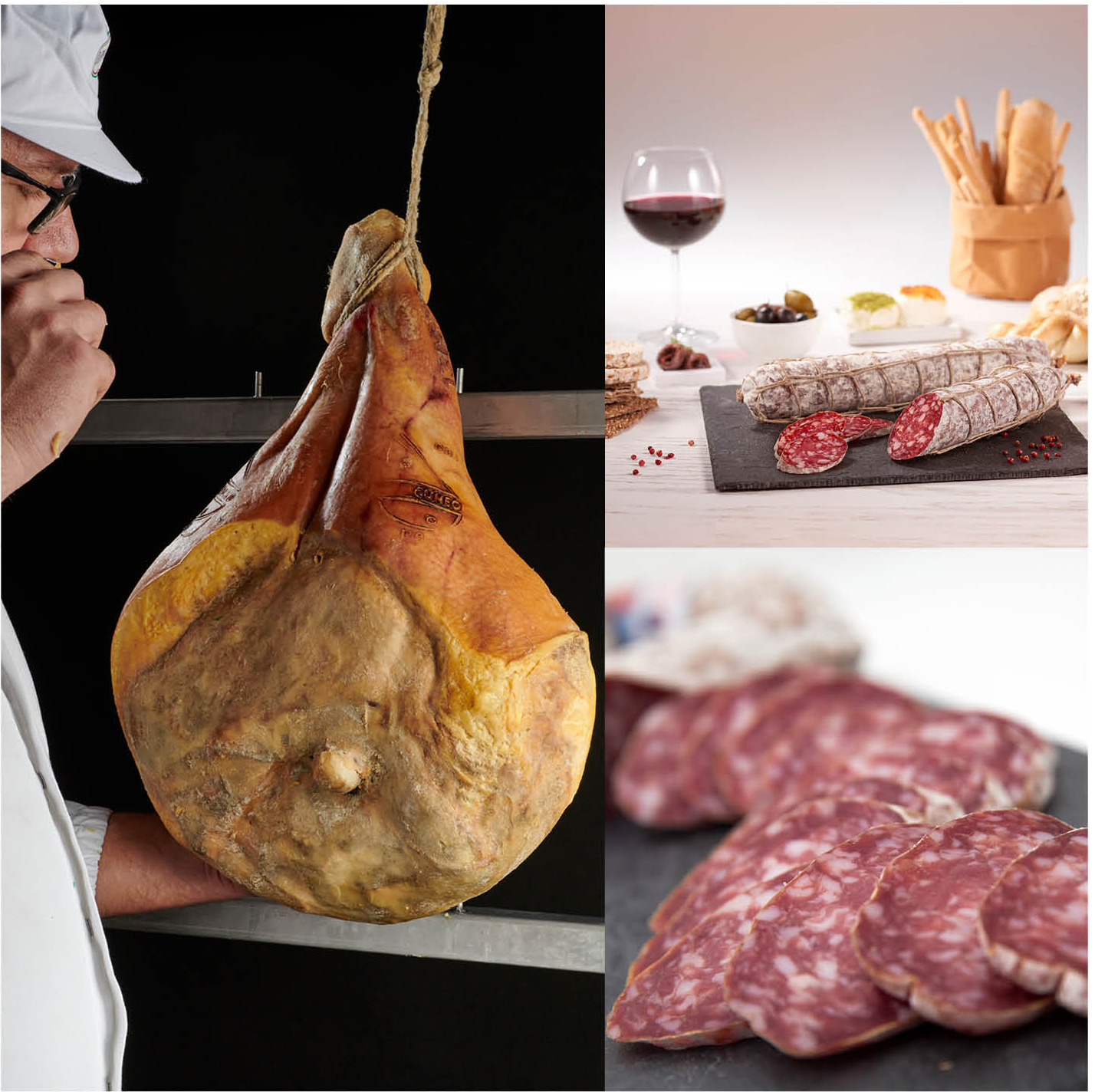 Prosciutto Crudo di Cuneo Dop e Salame Piemonte Igp insieme a Cibus 2022