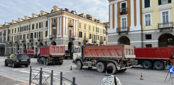 La Guida - Iniziati i lavori di asfaltatura di piazza Galimberti per il Giro d’Italia