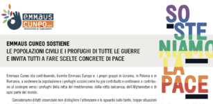 4.800 euro per i profughi delle guerre dai mercatini di Emmaus La Guida - 4.800 euro per i profughi delle guerre dai mercatini di Emmaus