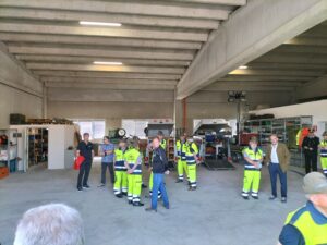 Peveragno sede Protezione Civile inaugurazione interno